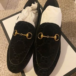 Gucci Velvet GG Jordaan Loafer